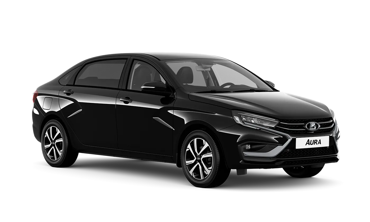 LADA Aura — Чёрный