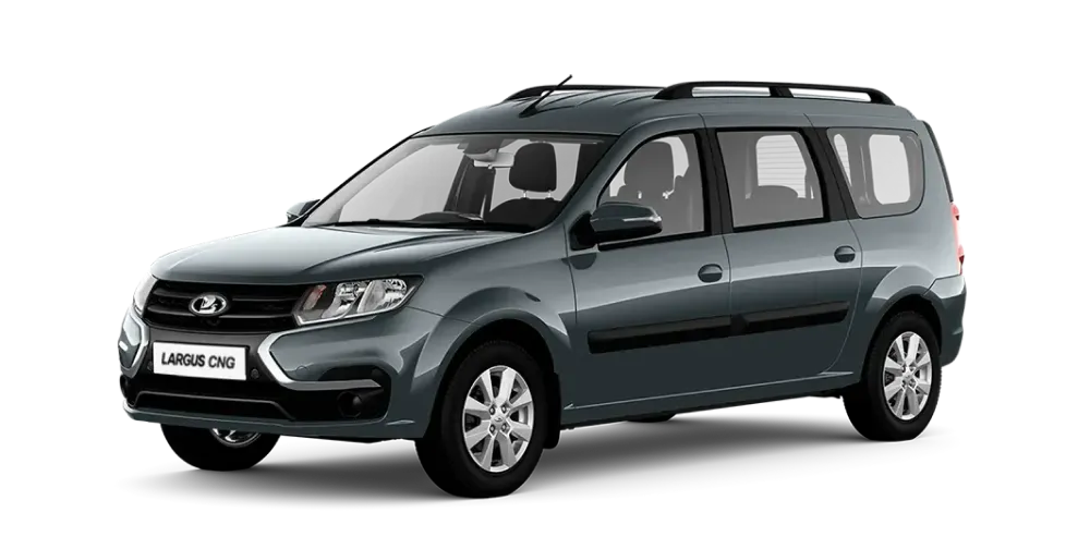 LADA Largus Universal CNG белый битопливный универсал&nbsp;— студийный рендер