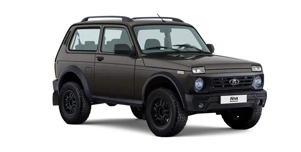 LADA Niva Bronto тёмно-бронзовый экспедиционный внедорожник&nbsp;— студийный рендер