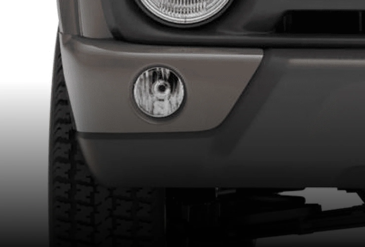 Противотуманные фары LADA Niva Legend крупным планом